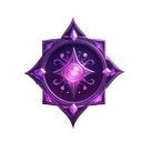 Floating mystical symbol